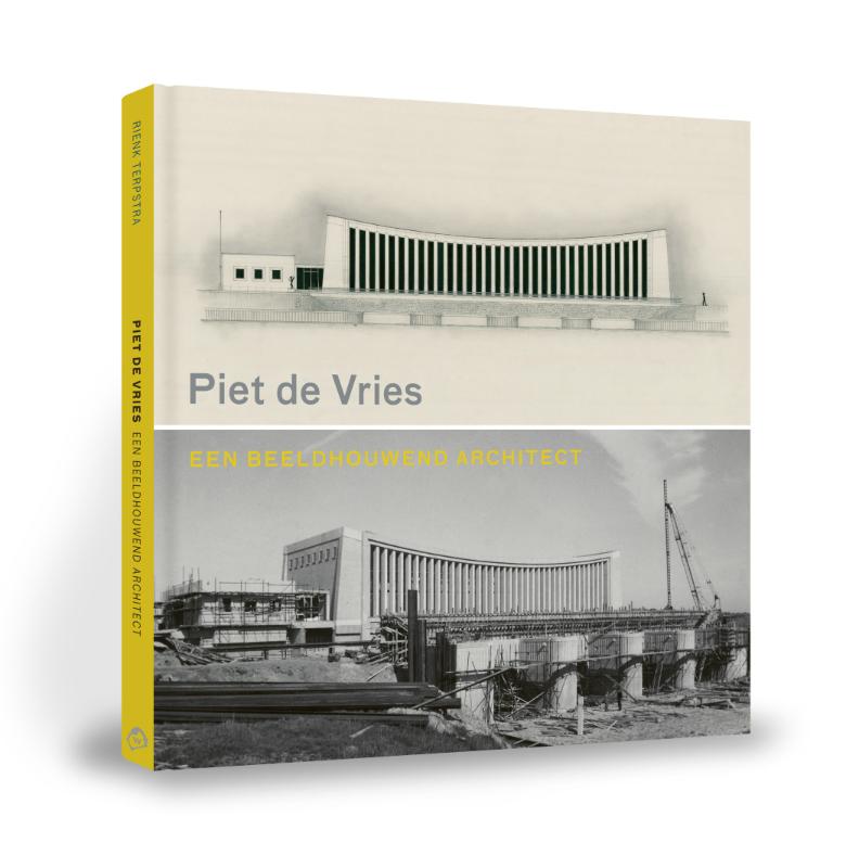 Omslag van Piet de Vries, een beeldhouwend architect