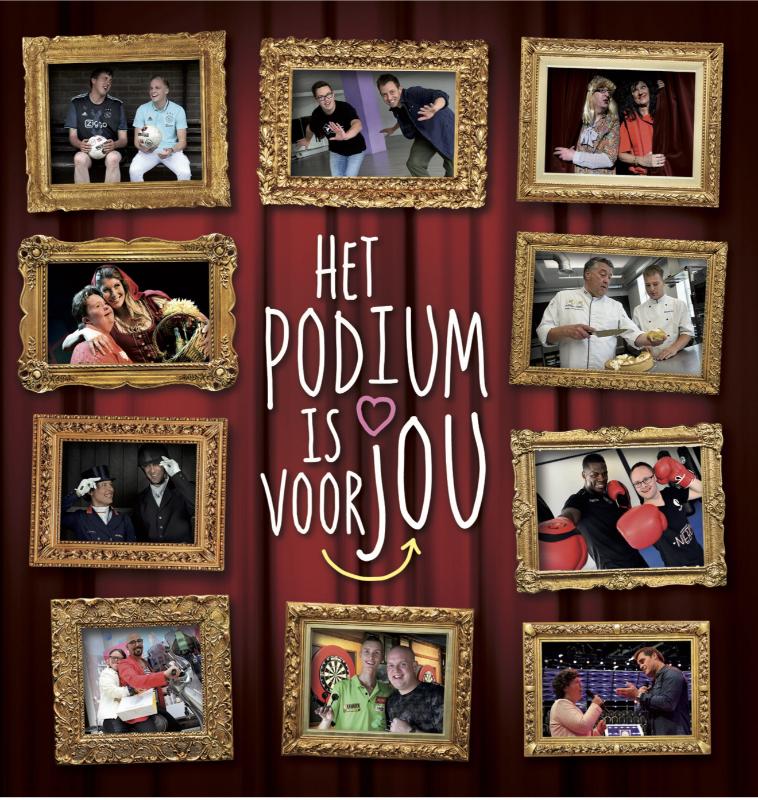Omslag van Het podium is voor jou!
