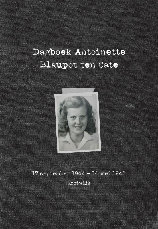 Omslag van Dagboek Antoinette Blaupot ten Cate