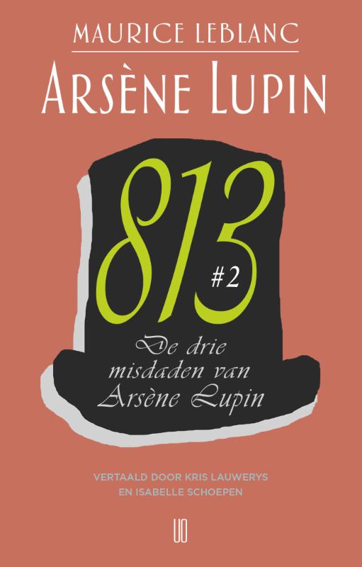 Omslag van De drie misdaden van Arsène Lupin