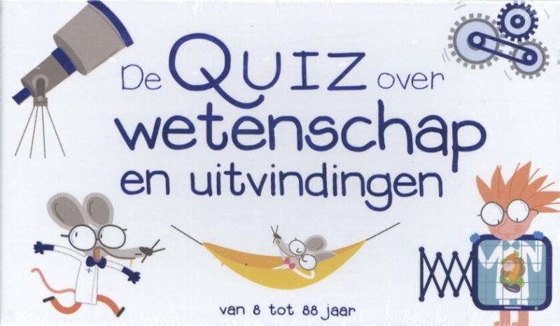 Omslag van De quiz over wetenschap en uitvindingen