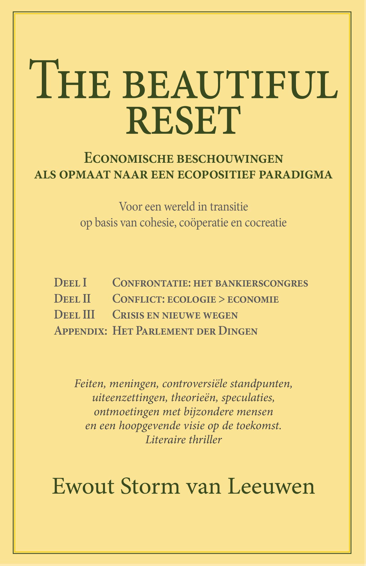 Omslag van The beautiful reset