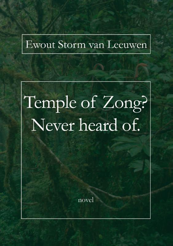 Omslag van Temple of Zong? Never heard of.