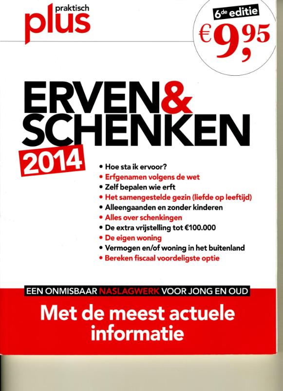 Omslag van Erven en Schenken