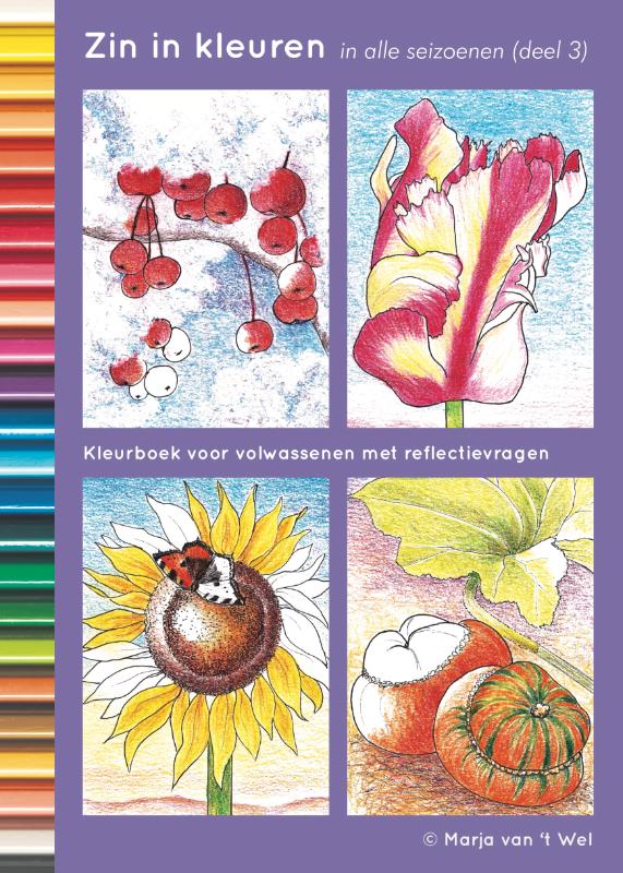Omslag van Zin in kleuren in alle seizoenen