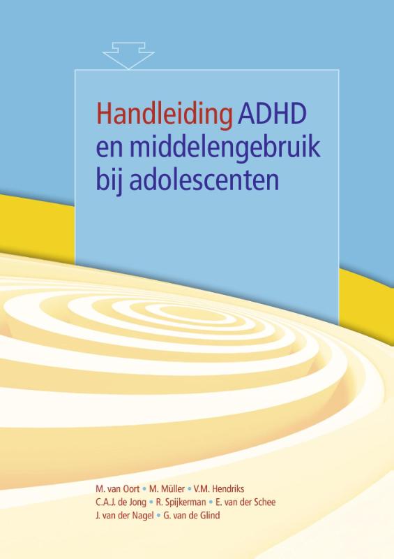 Omslag van Handleiding ADHD en middelengebruik bij adolescenten