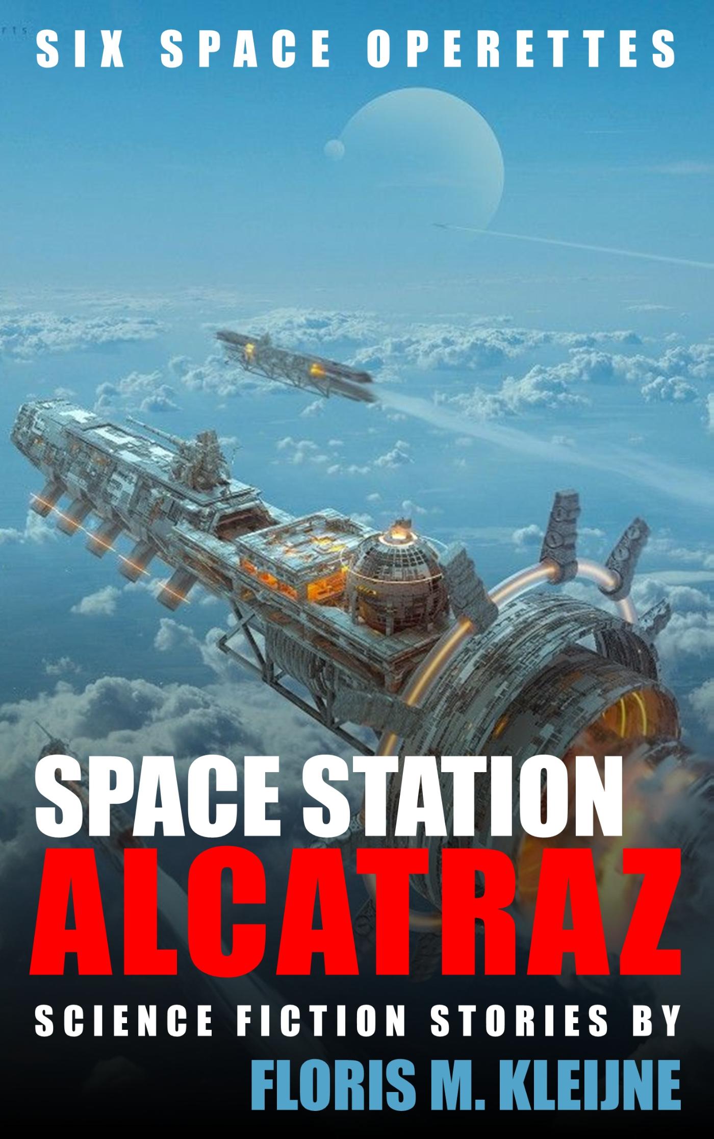 Omslag van Space Station Alcatraz