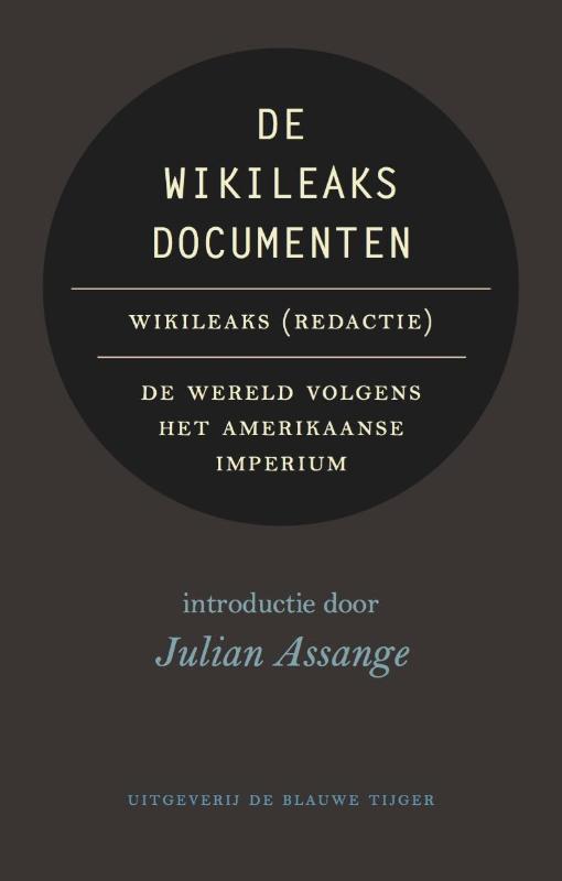 Omslag van De Wikileaks documenten