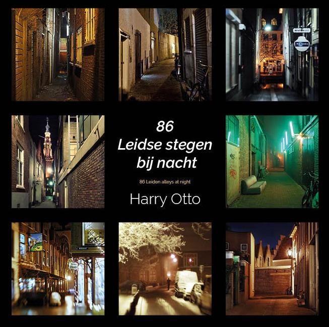 Omslag van 86 Leidse stegen bij nacht/86 Leiden alleys at night
