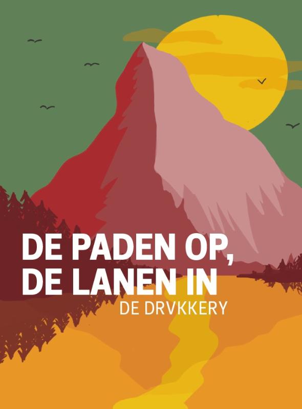Omslag van De paden op, de lanen in