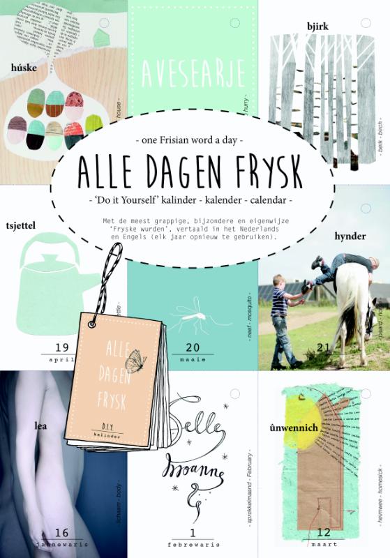 Omslag van Alle dagen Frysk
