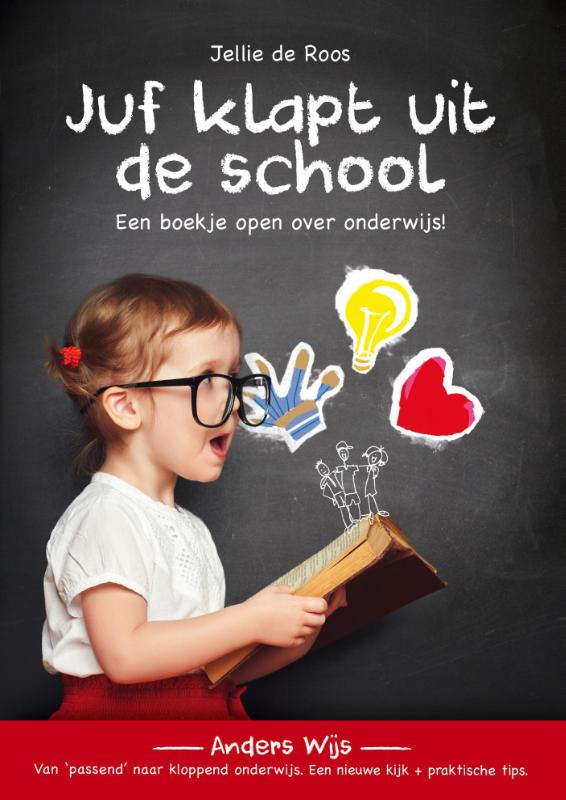 Omslag van Juf klapt uit de school