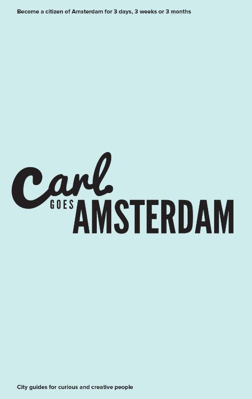 Omslag van Carl Goes Amsterdam