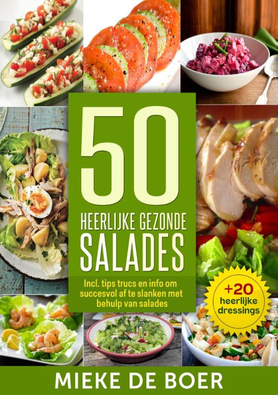 Omslag van 50 heerlijke gezonde salades