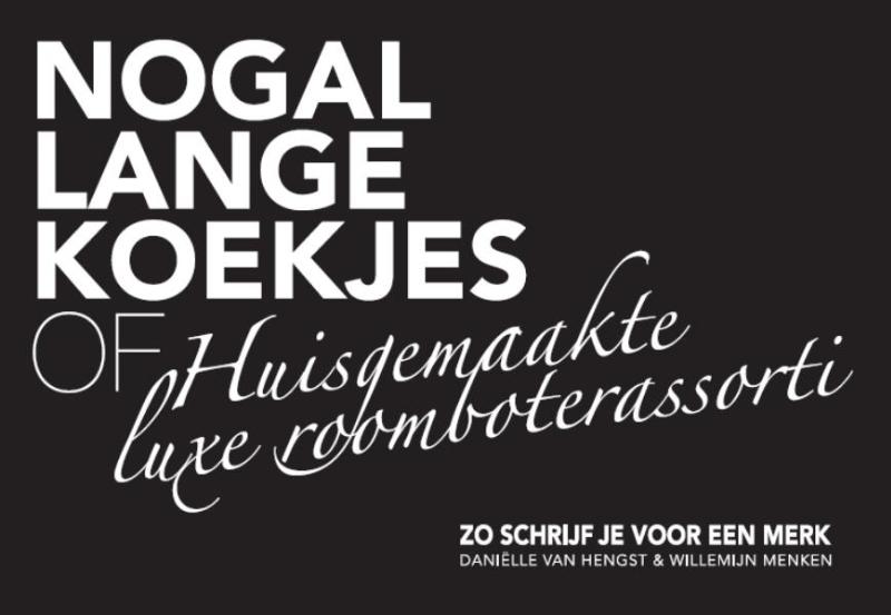 Omslag van Nogal lange koekjes of huisgemaakte luxe roomboterassorti