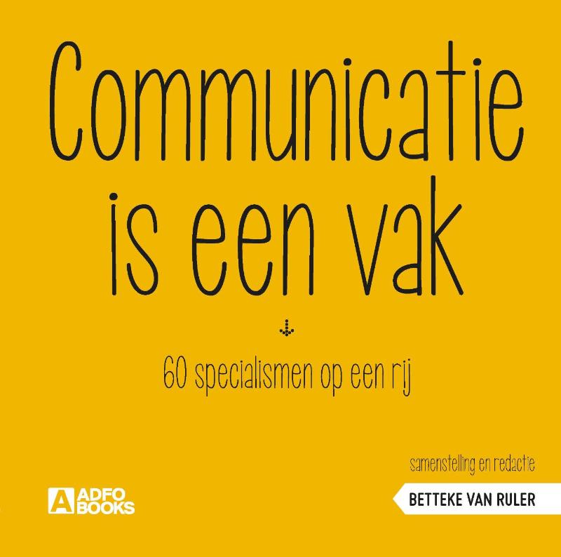 Omslag van Communicatie is een vak