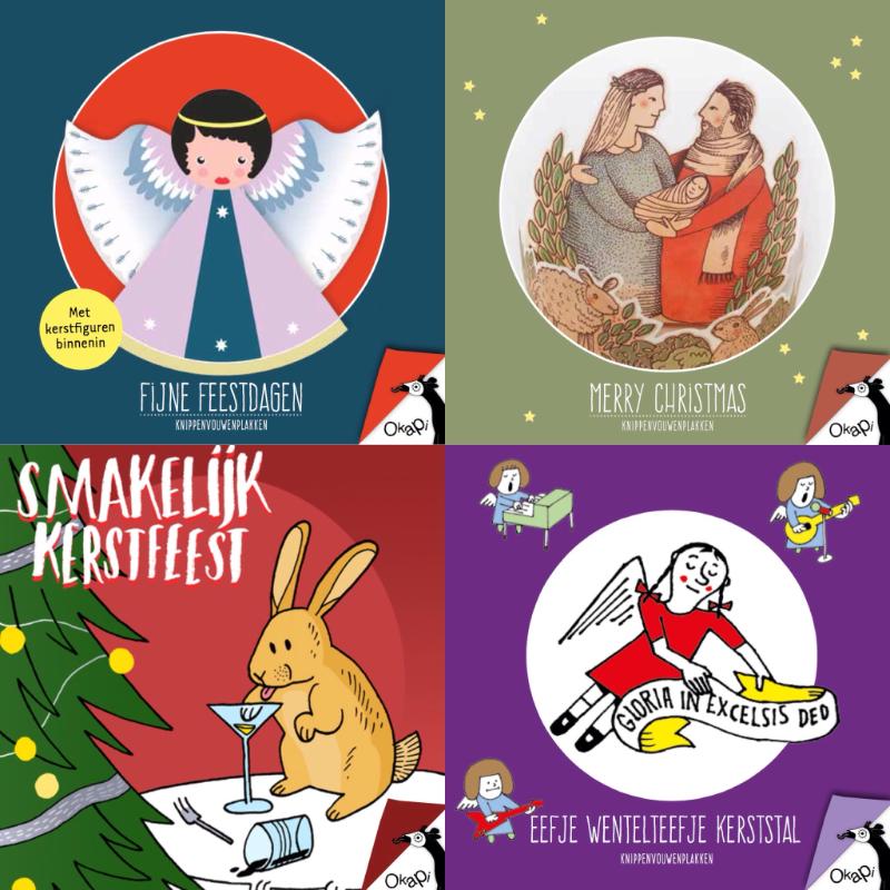 Omslag van Okapi kerstset (4 x 4)