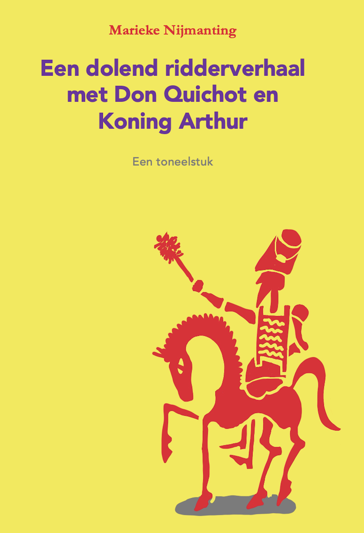 Omslag van Een dolend ridderverhaal met Don Quichot en Koning Arthur