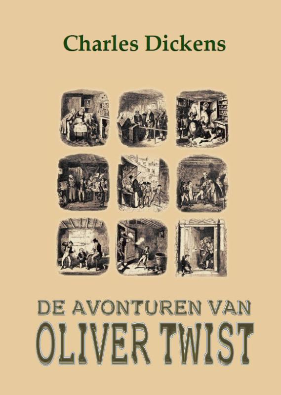 Omslag van De avonturen van Oliver Twist