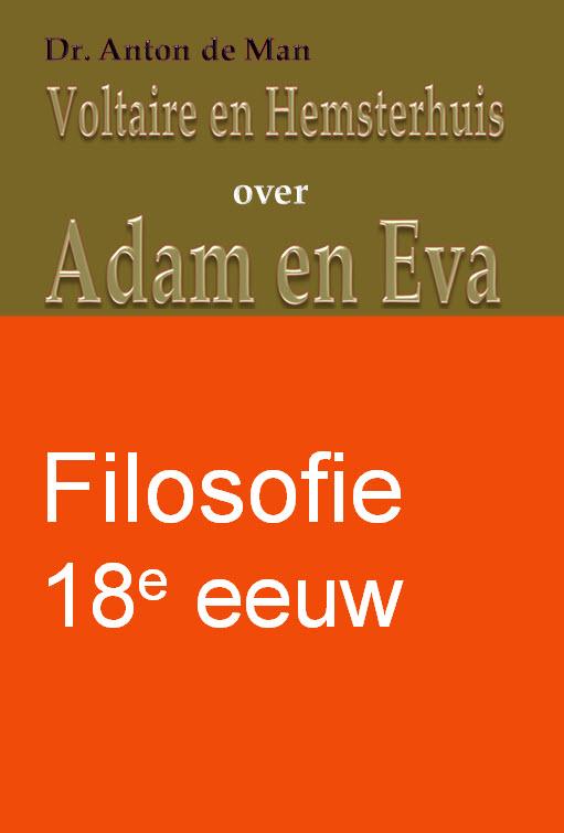 Omslag van Voltaire en Hemsterhuis over Adam en Eva