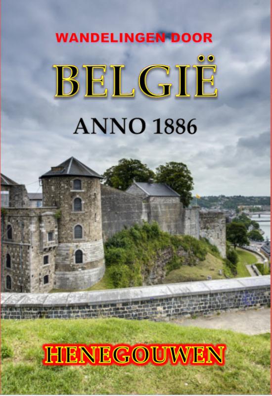 Omslag van Wandelingen door België anno 1886