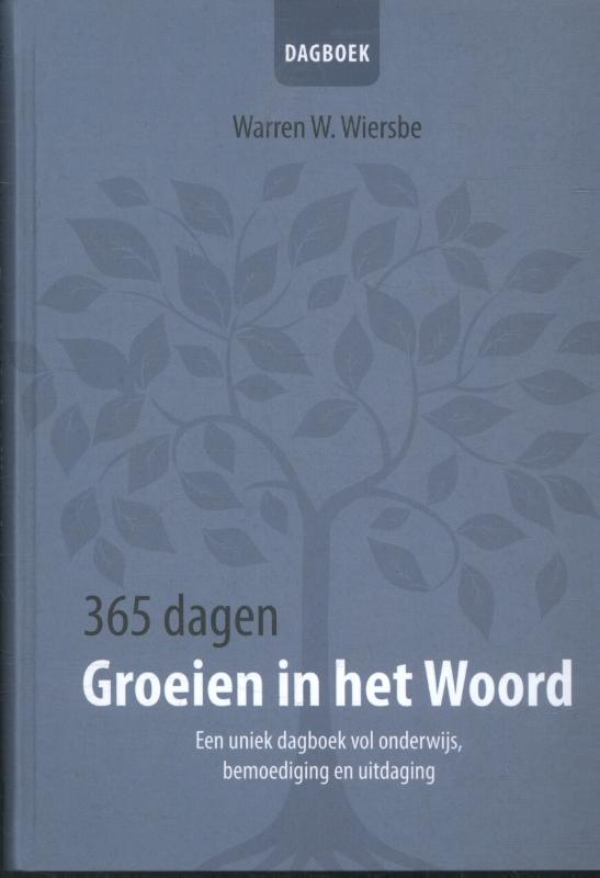 Omslag van 365 dagen groeien in het Woord