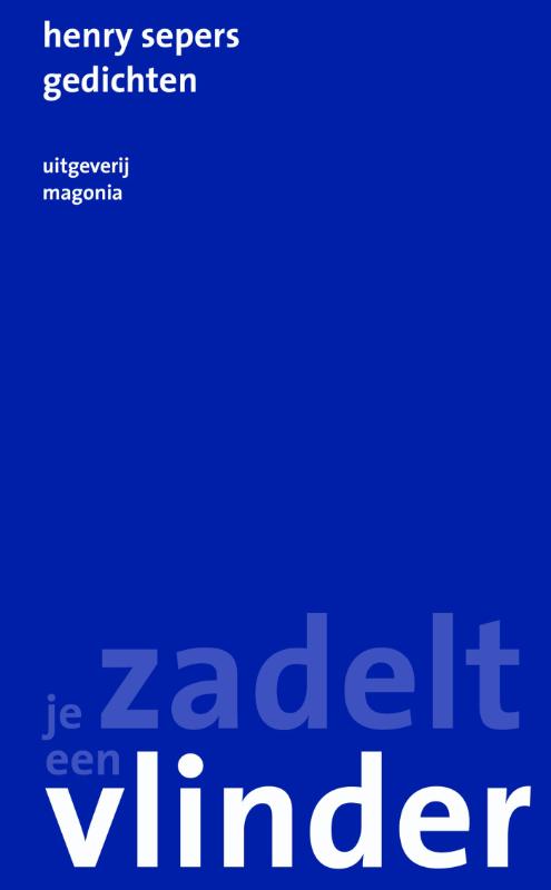 Omslag van Je zadelt een vlinder
