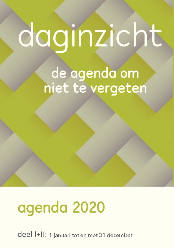 Omslag van Daginzicht Agenda 2020