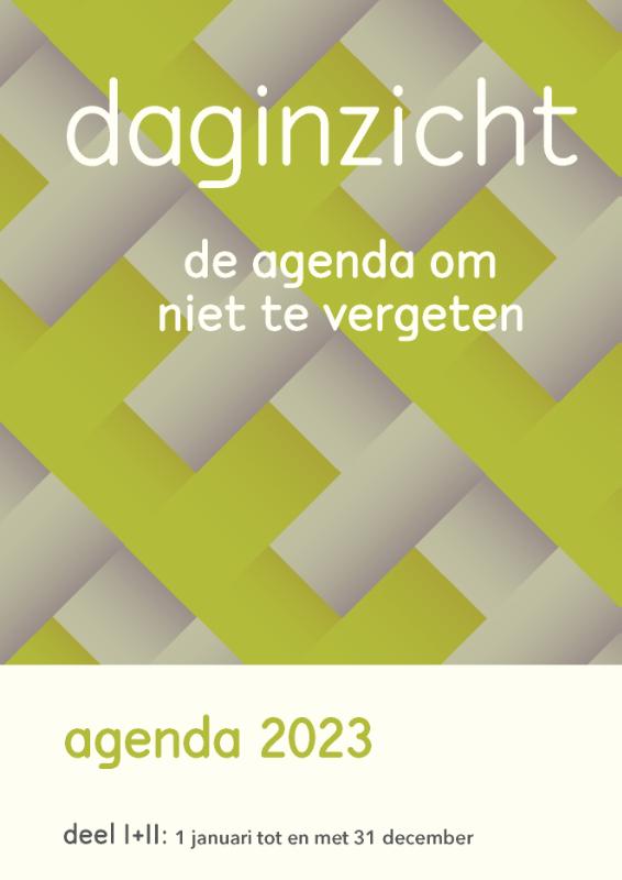 Omslag van Daginzicht Agenda 2023