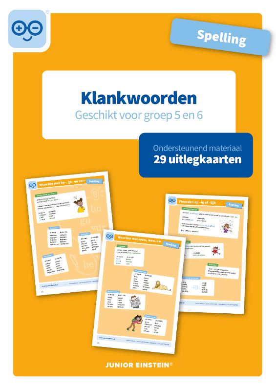 Omslag van Klankwoorden geschikt voor groep 5 en 6