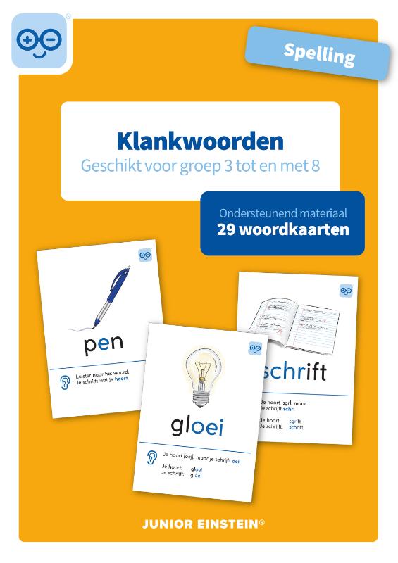 Omslag van Klankwoorden voor groep 3 tot en met 8