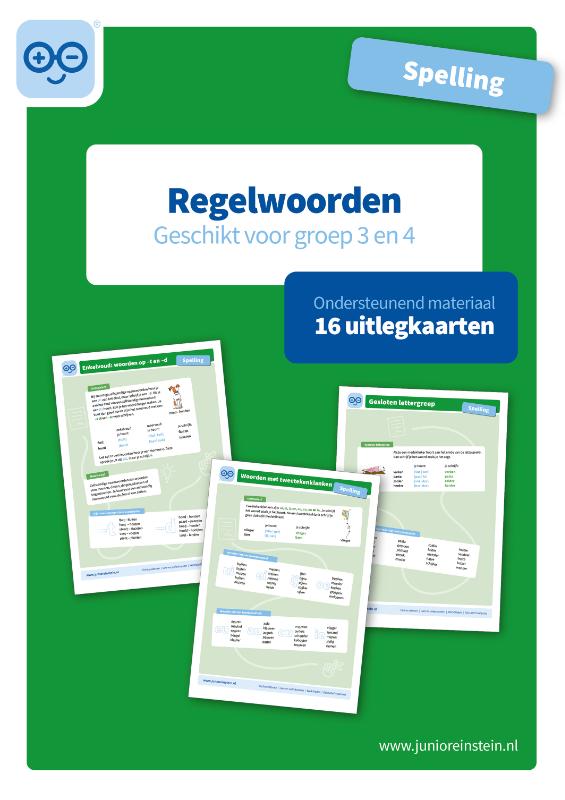 Omslag van Spelling Regelwoorden