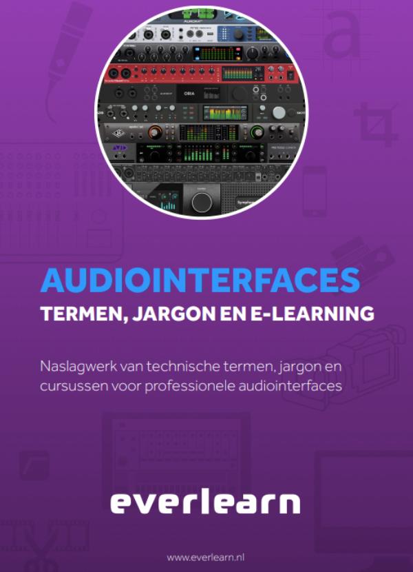 Omslag van Audiointerfaces: Termen, Jargon en E-learning