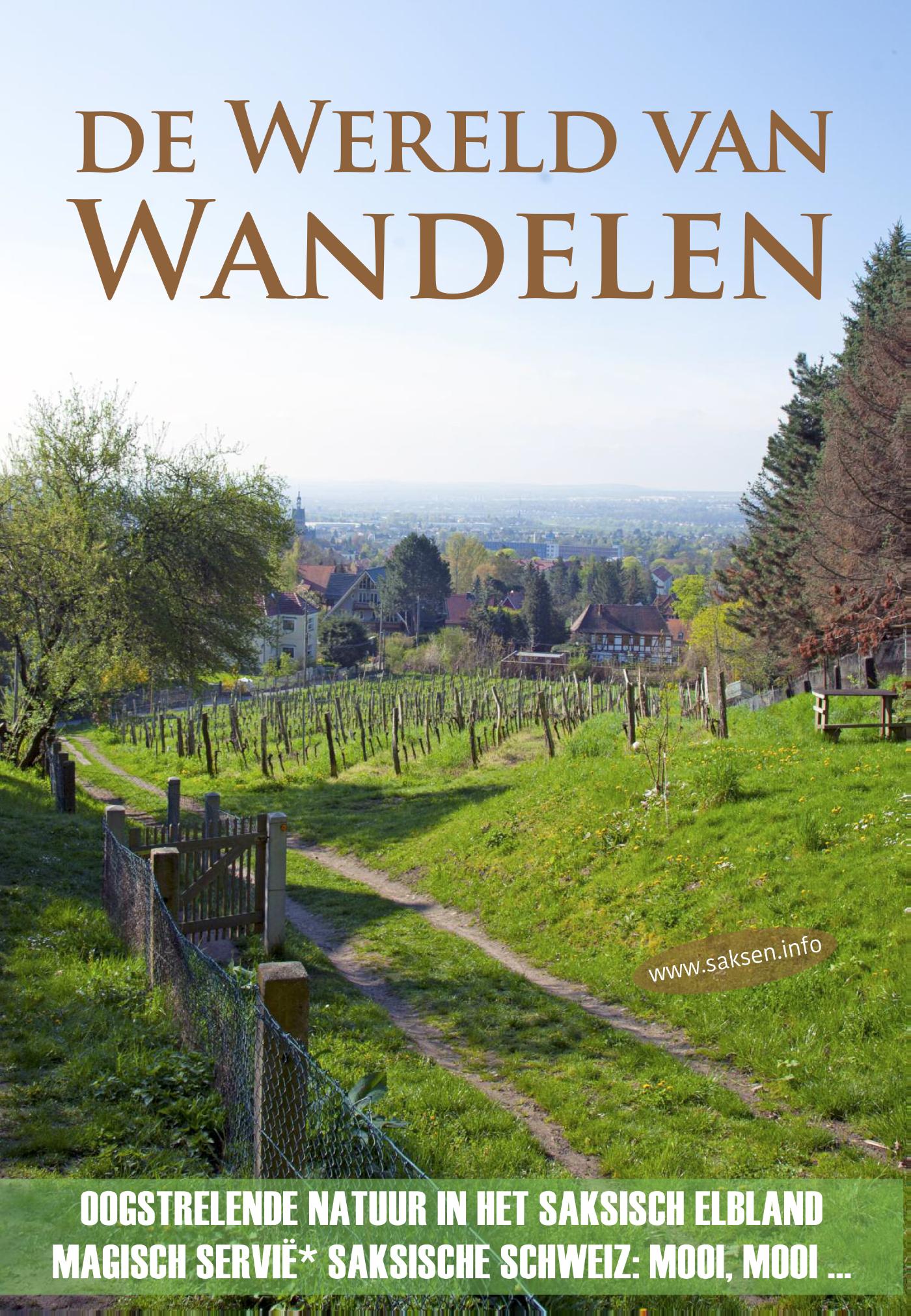 Omslag van Wereld van wandelen