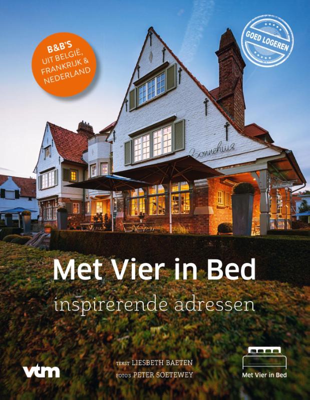 Omslag van Met Vier in Bed