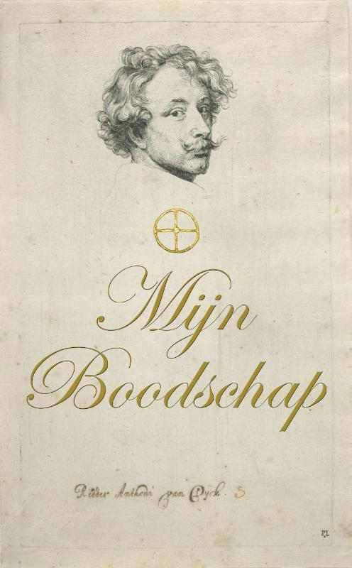 Omslag van Mijn boodschap – Meester Anthon van Dijck