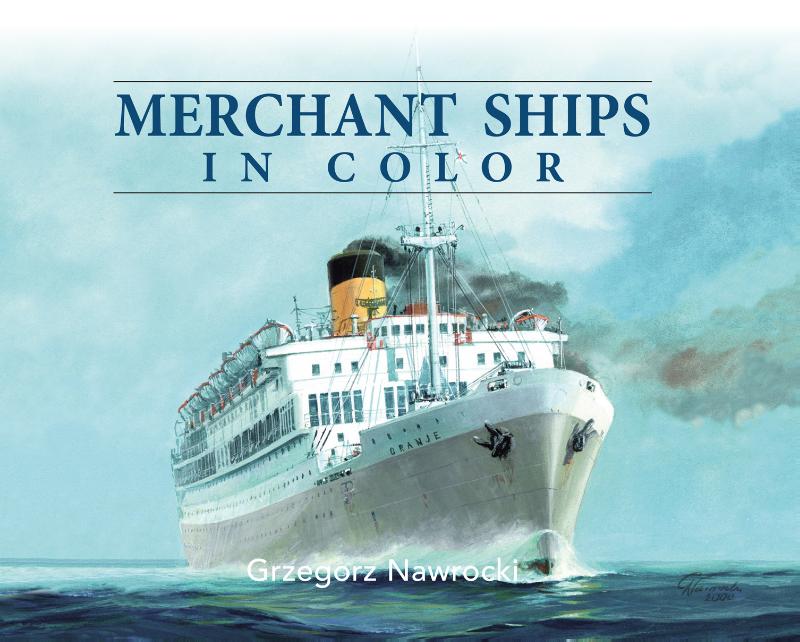 Omslag van Merchant ships in color