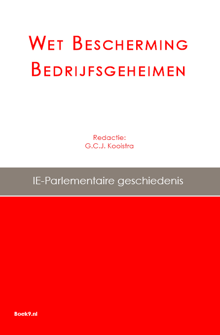 Omslag van Wet Bescherming Bedrijfsgeheimen