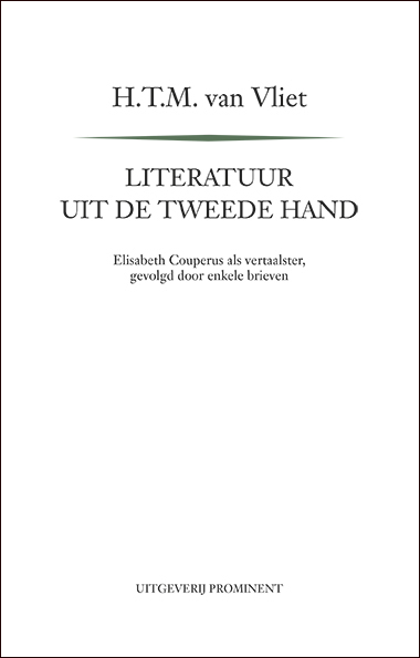 Omslag van Literatuur uit de tweede hand