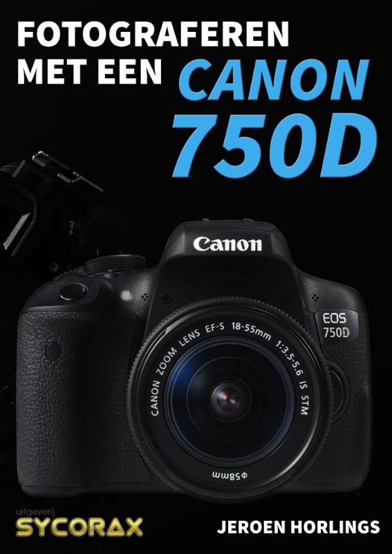 Omslag van Fotograferen met een Canon 750D