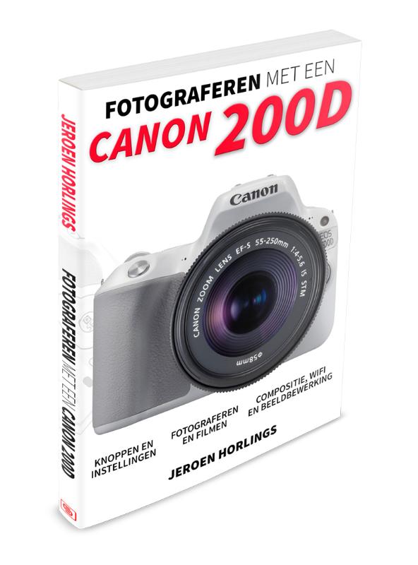 Omslag van Fotograferen met een Canon 200D