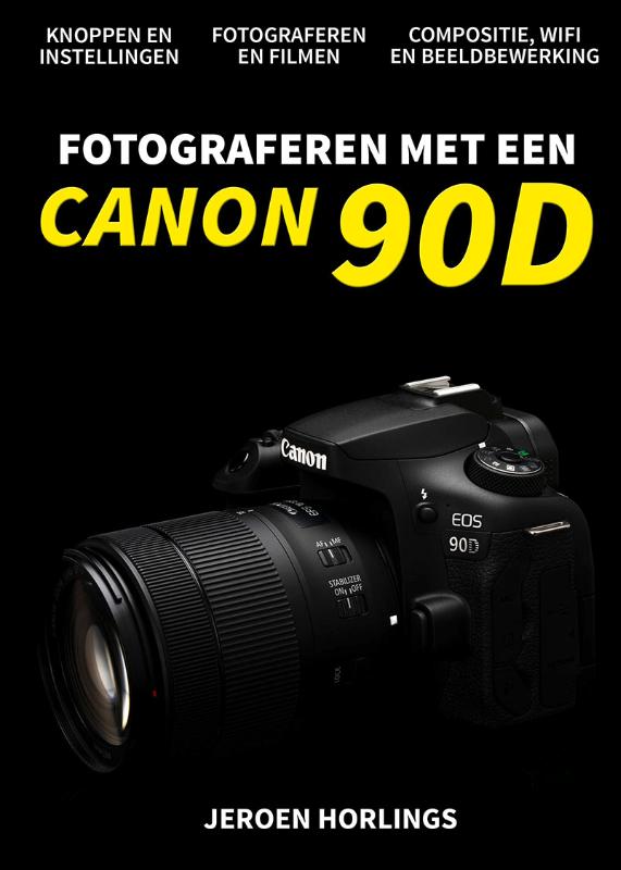 Omslag van Fotograferen met een Canon 90D