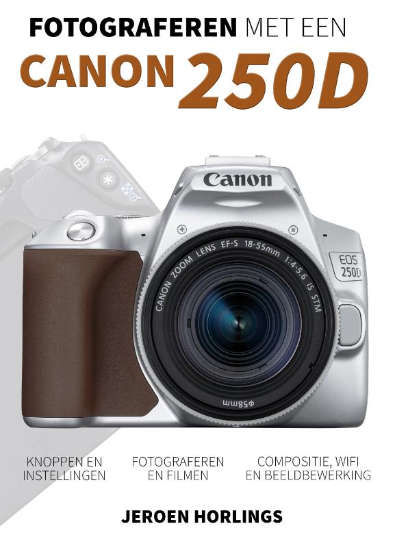 Omslag van Fotograferen met een Canon 250D
