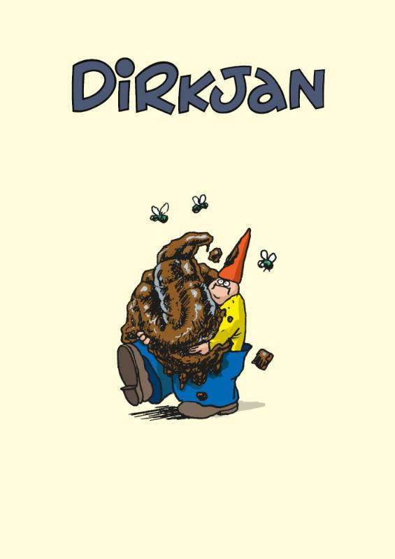 Omslag van Dirkjan schrijfblok a4 lijn