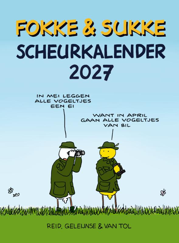 Omslag van Fokke & Sukke - Scheurkalender 2027