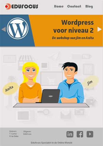 Omslag van Wordpress voor niveau 2 - 1 jaar licentie