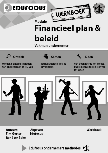 Omslag van Vakman ondernemer: Werkboek Financieel plan en Financieel beleid