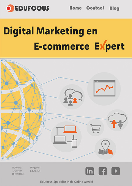 Omslag van Digital marketing en E-commerce expert