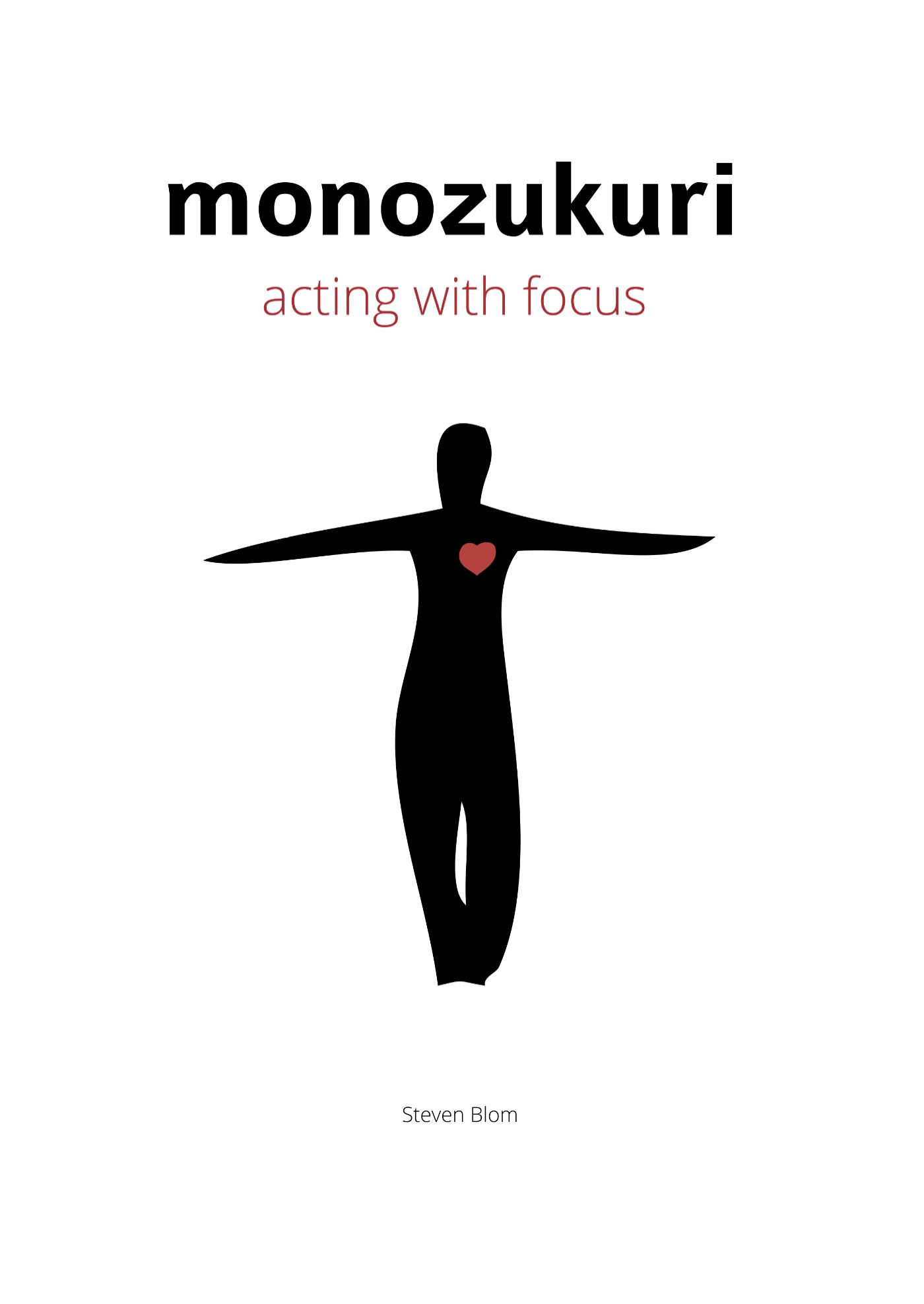 Omslag van Monozukuri acting with focus