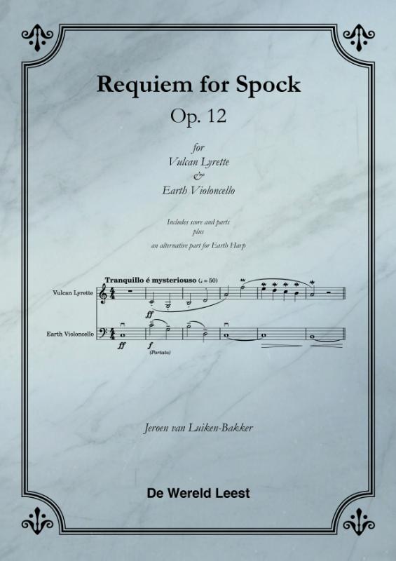 Omslag van Op. 12 Requiem for Spock